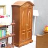 1:12 Scale Dollhouses Miniature Furniture Wood Wardrobe Dollhouses Decorations Accessories for Dollhouses Decorations