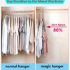 9-Hole Magic Hanger - Space Saving Closet Organizer