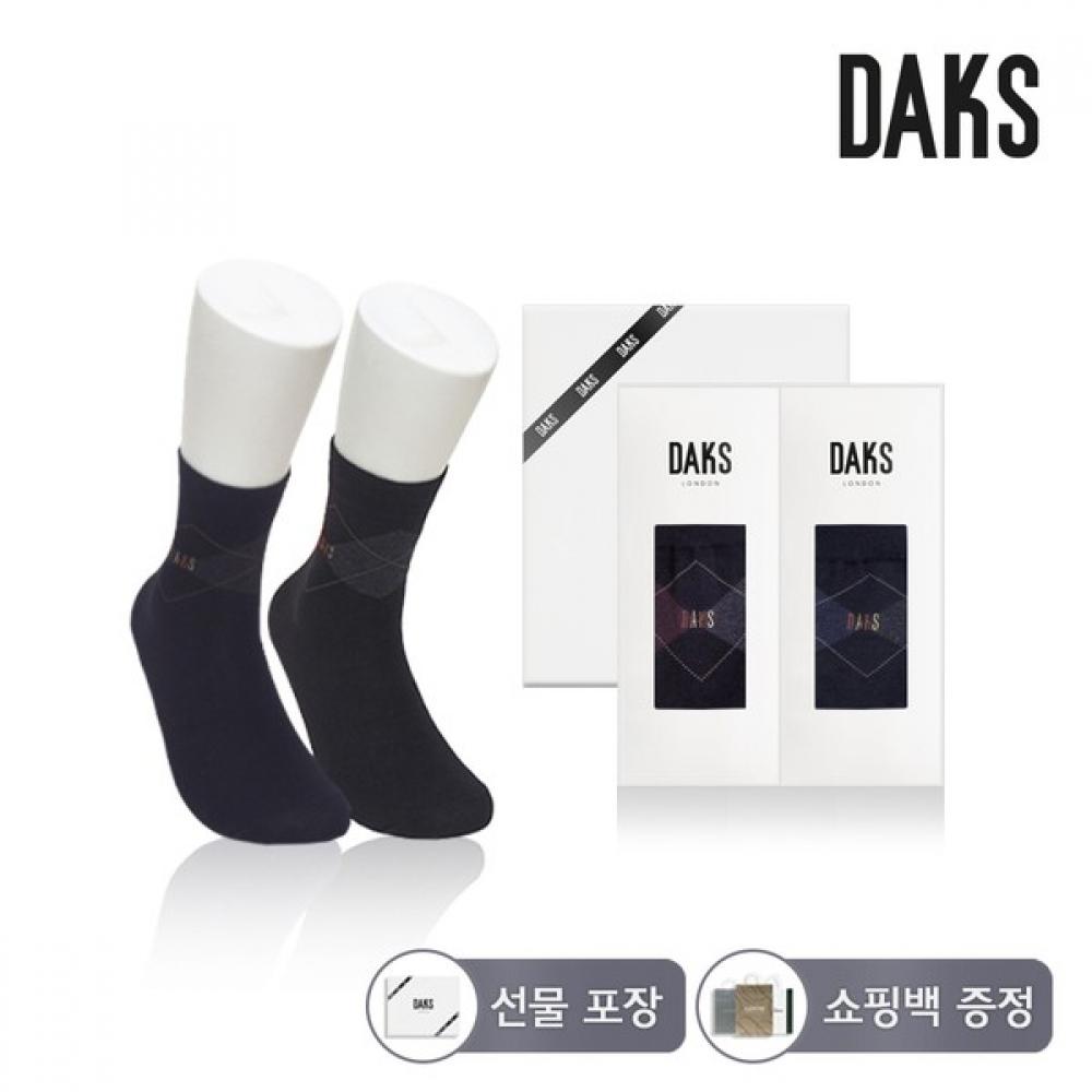 

Dax Dax Socks Gentleman Cotton Span Single Diamond 2 Pack Set Dk24352 Single item