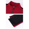 Fashion Women Half Zip Stand Collar Sportswear Suit Casual Spring Autumn Outdoor Sports Two Piece Tracksuit for Ladies
