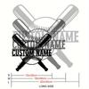 Personalized Metal Cricket Fan Sign with Family Monogram, Rustic Wall Decor for Home & Yard, Gift for Cricket Lovers