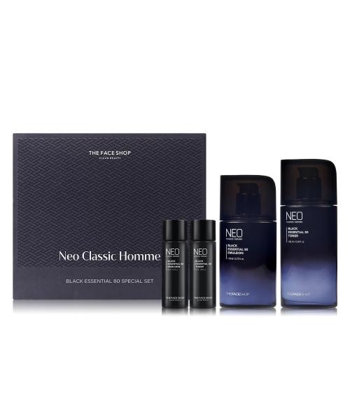 The Face Shop Neo Classic Homme Black Essential Set Gift Set