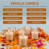 Decor Luxe Vanilla Scented Soy Wax Candles for Home Decor | Fragrance Candles Set of 6,  Each