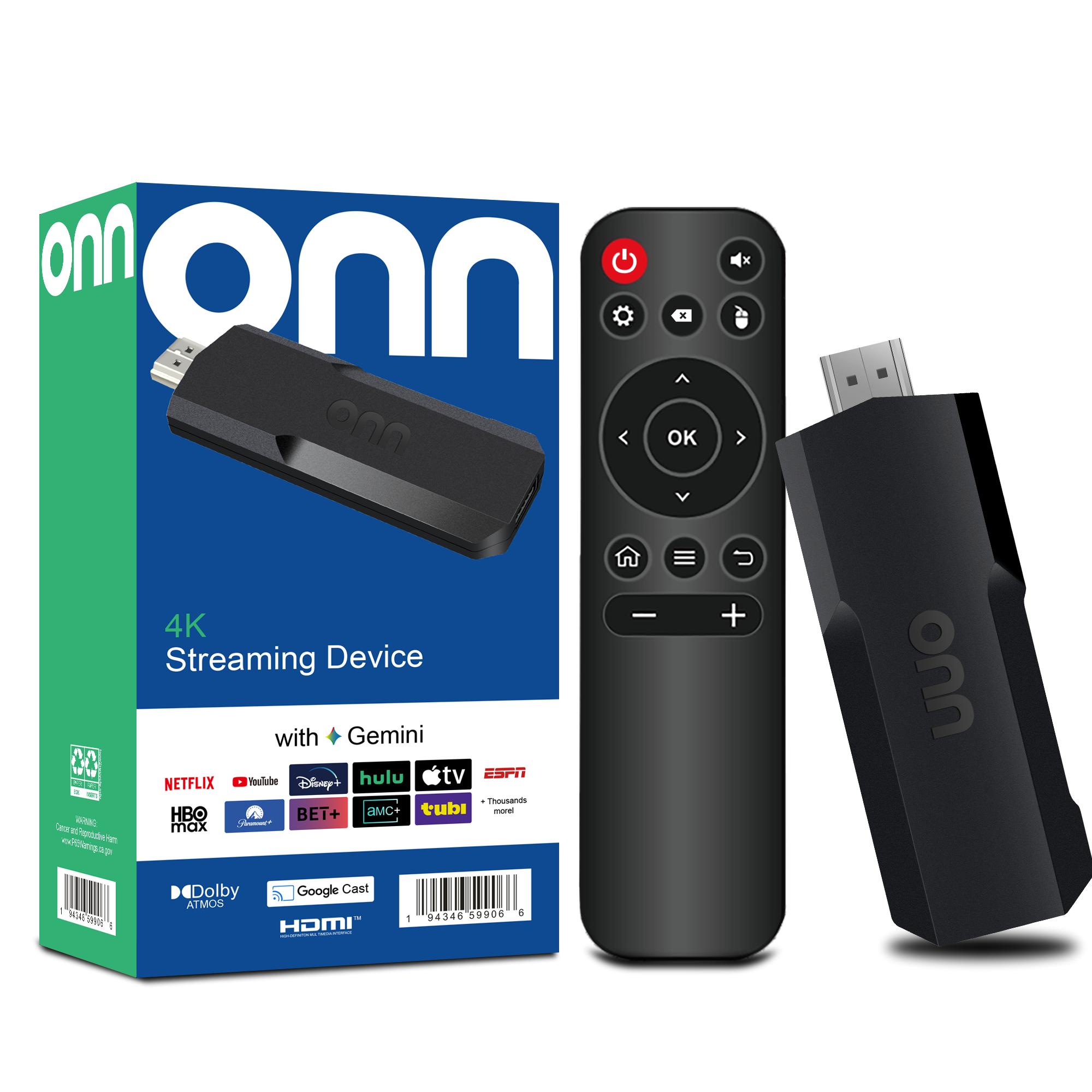 ONN TVR3 Smart Streaming Media Stick