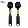 Digital Measuring Spoon Scale 0.1g Accurate 500g Capacity LCD Screen Portable Kitchen Food Scale for Baking Milk Powder Weighing