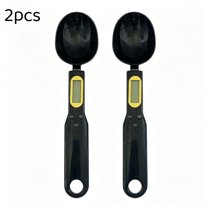 Digital Measuring Spoon Scale 0.1g Accurate 500g Capacity LCD Screen Portable Kitchen Food Scale for Baking Milk Powder Weighing
