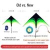 CCLIFE Large Prairie Kite - Easy-to-Fly Toy Kite for Children & Adults