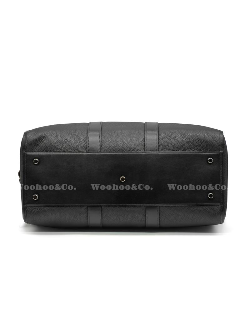 Coach Gotham 45 Zipper Closure Adjustable Shoulder Strap Pebble Leather Tote Shoulder Travel Bag Men Bags CV957-BLKA