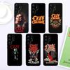 Custodia per Telefono Banda Rock O-Ozzy Osbourne Per SamsungS24,S23,S22,S21,Ultra Pro S10,S30Plus,S9,20lite Copertura Nera