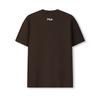 FILA Original Fashion Retro Simple Casual Sports Daily Versatile Comfortable Cool Breathable Soft Cotton Knitted Short Sleeve T-Shirt F11M539111F-BN