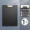 Morandi A4 Black PP Foam Clipboard - Thick, Student-Friendly Writing Board 