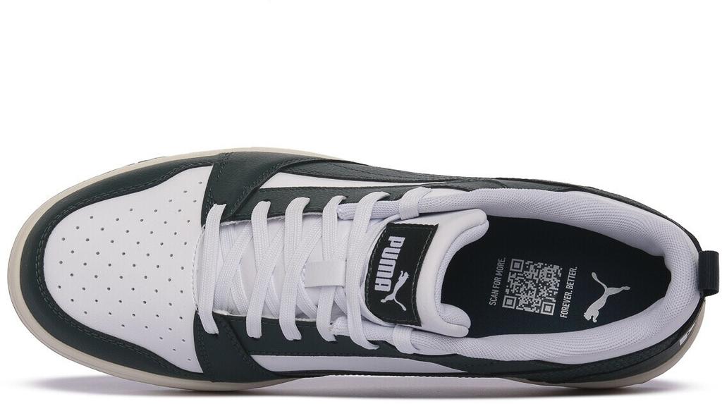 Кроссовки Puma Rebound V6 Low белый/темный мирт/теплый белый