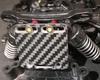 Metal Garage Japan Original Carbon Fiber Rear Amplifier Plate for YD-2, RDX, RD2, TT-02, MB-01, and BT-01 (MGH34)