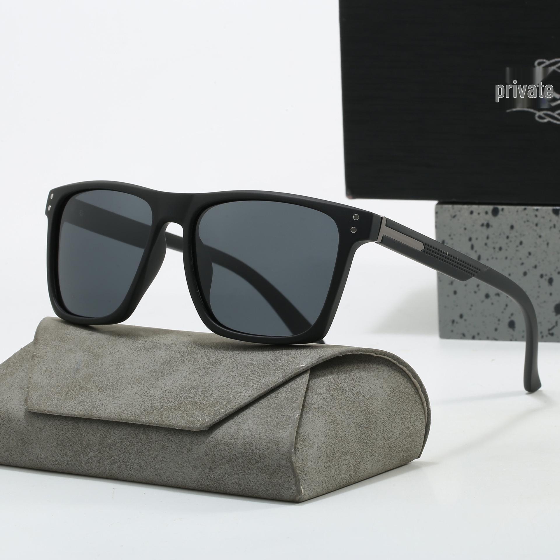 Men s Premium Square Polarized Sunglasses with UV Protection for Driving
