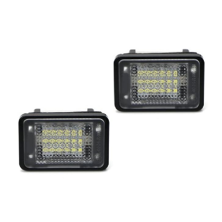 OEM-Replace 18SMD LED License Plate Light Assy For 10-12 Mercedes X204 GLK Class