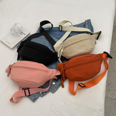 Torebka typu crossbody na piersi, płócienna, codzienna, damska, nowa, modna, letnia, sportowa, uniwersalna, torebka damska typu nerka