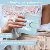 30 Envelope Savings Challenge Binder PU Leather Budget Book for Savings Challenge Waterproof Reusable