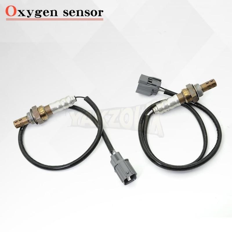 2Pcs 234-4123 234-4092 Oxygen Sensor Upstream Downstream for 2001 2002 2003 2004 2005 Honda Civic L4 1.7L Lambda Car Accessories