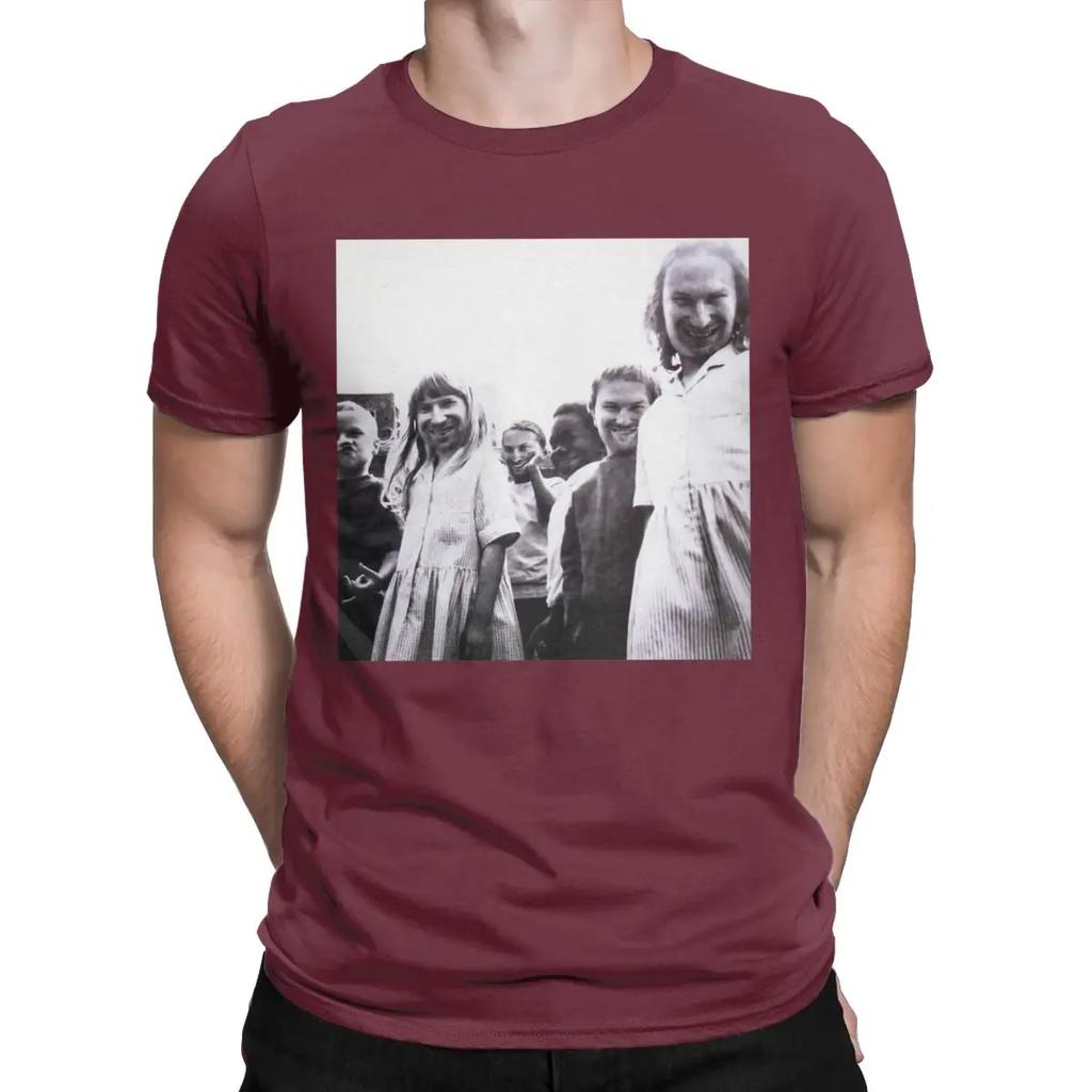 Funny Aphex Twin Come To Daddy T-Shirt for Men Crew Neck Cotton T Shirt Short Sleeve Tees Plus Size Clothes