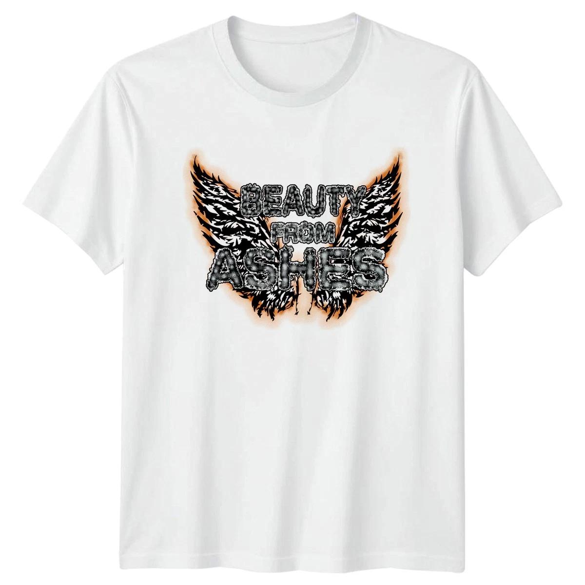 Beauty From Ashes T-Shirt Christian Inspirational Birthday Gift For Him And Her L
