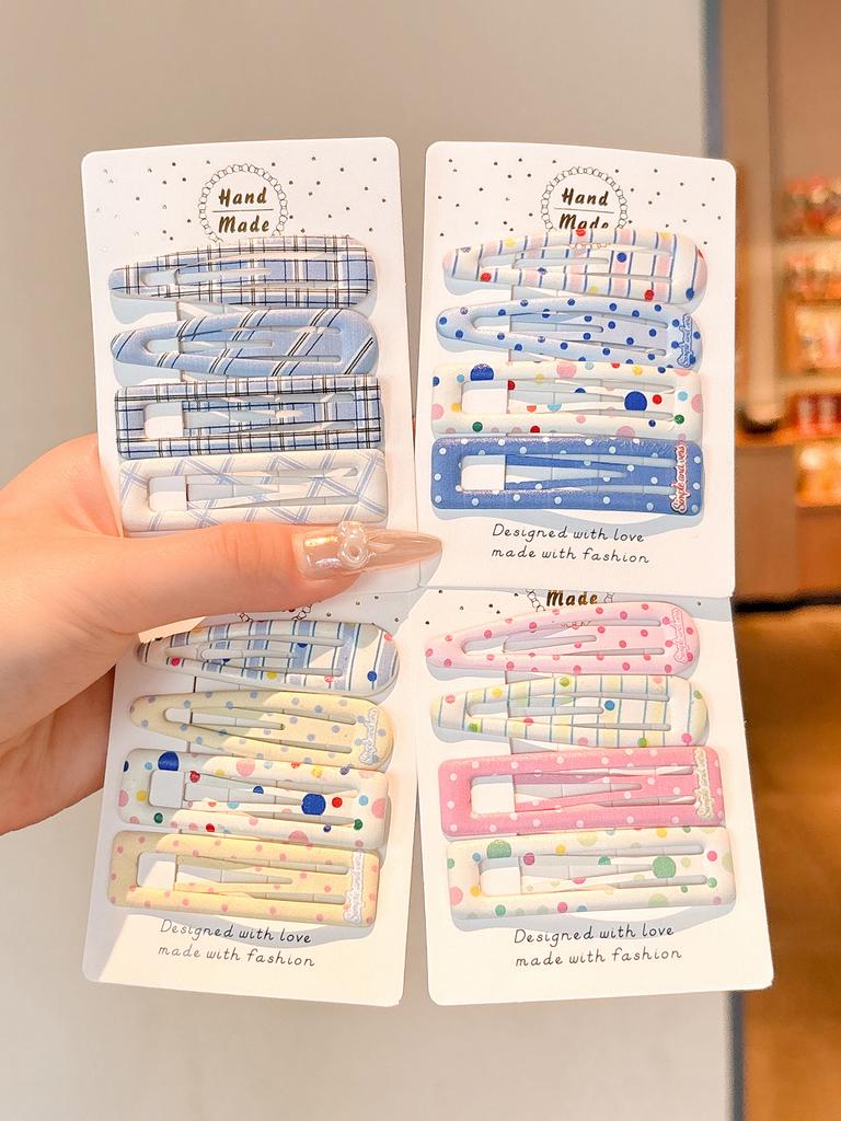 Cute Crystal Baby Hair Clip for Little Girls-Japan & Korean Style Colorful Side Bang & Back-of-Head Clips