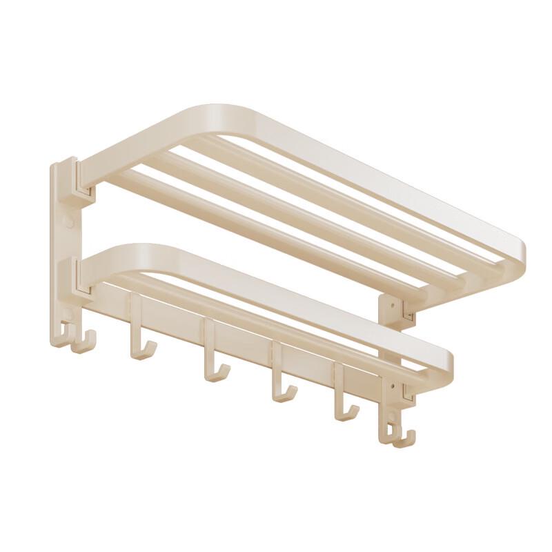 No-Drill Space Aluminum Bathroom Shelf