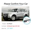 Stěrač pro Mitsubishi Pajero Shogun Montero 2007~ V80 V87 V93 V97 Stěrače čelního skla Příslušenství pro auto
