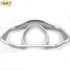 Matte Silver Fits For Honda Fit Jazz 2014-  Dashboard Frame Decor Cover Trim