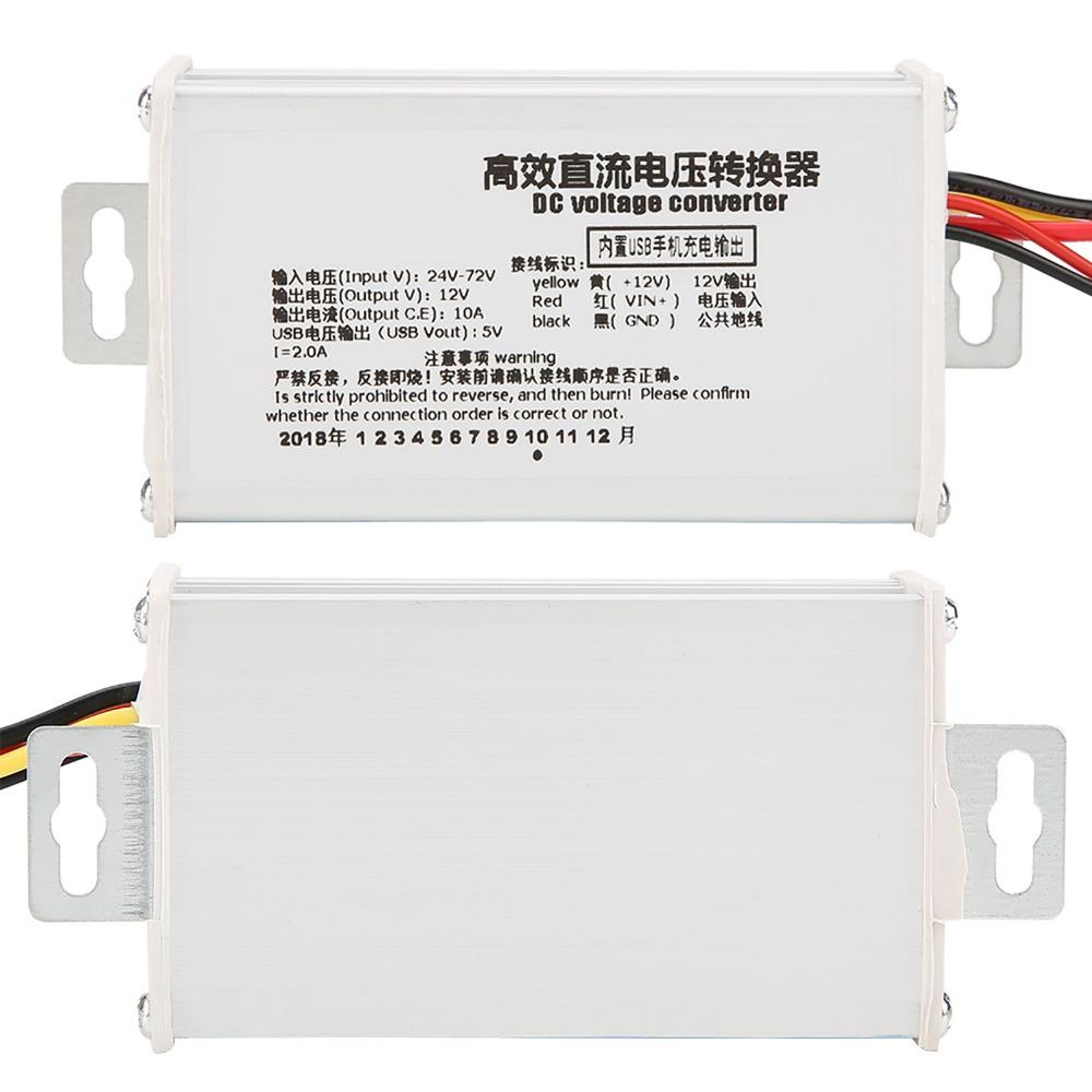 USB Output 5V2A DC Converter Safe Reliable DC-DC Power Supply Module  Car Power Supply