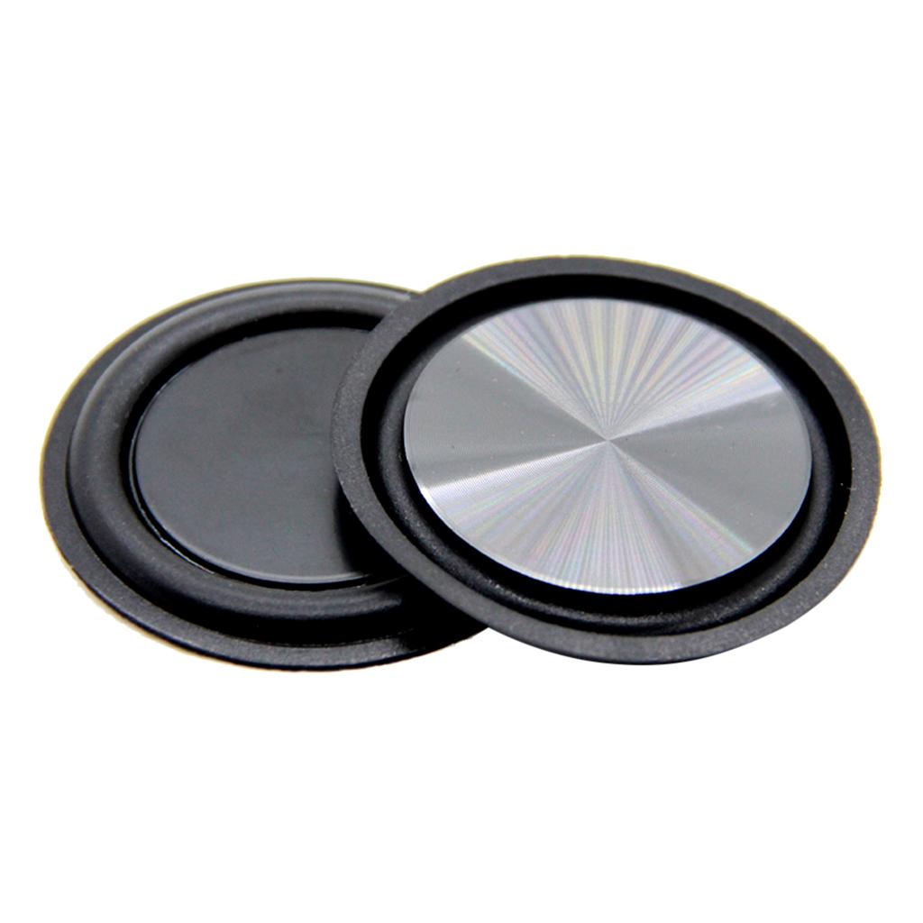 2PCS Speaker Diaphragm Bass Radiators Subwoofer Accessories for DIY Home Theater Speaker Passive Radiator Replacement