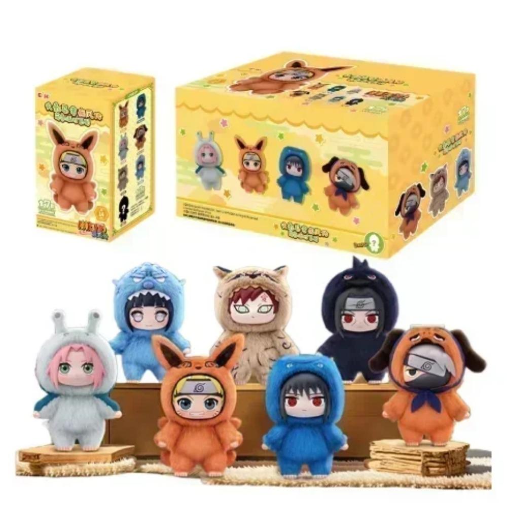 Yeni EAKI Naruto Sürpriz Kutu Shippuden Parti Serisi Doldurulmuş Peluş El Yapımı Süs Oyuncak Koleksiyon Hediye