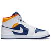 Air Jordan 1 Mid 'White Deep Royal Blue' Jordan 554724-131