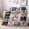 Wrestling Customize Your Name Blanket Warm Comfortable And Soft Blankets Are Suitable For Home Lunch Break Blanket Office Sofa Sofa Gift To Relatives