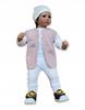 Cotton Vest 98 Sleeveless Jacket For Girls Powder Pink
