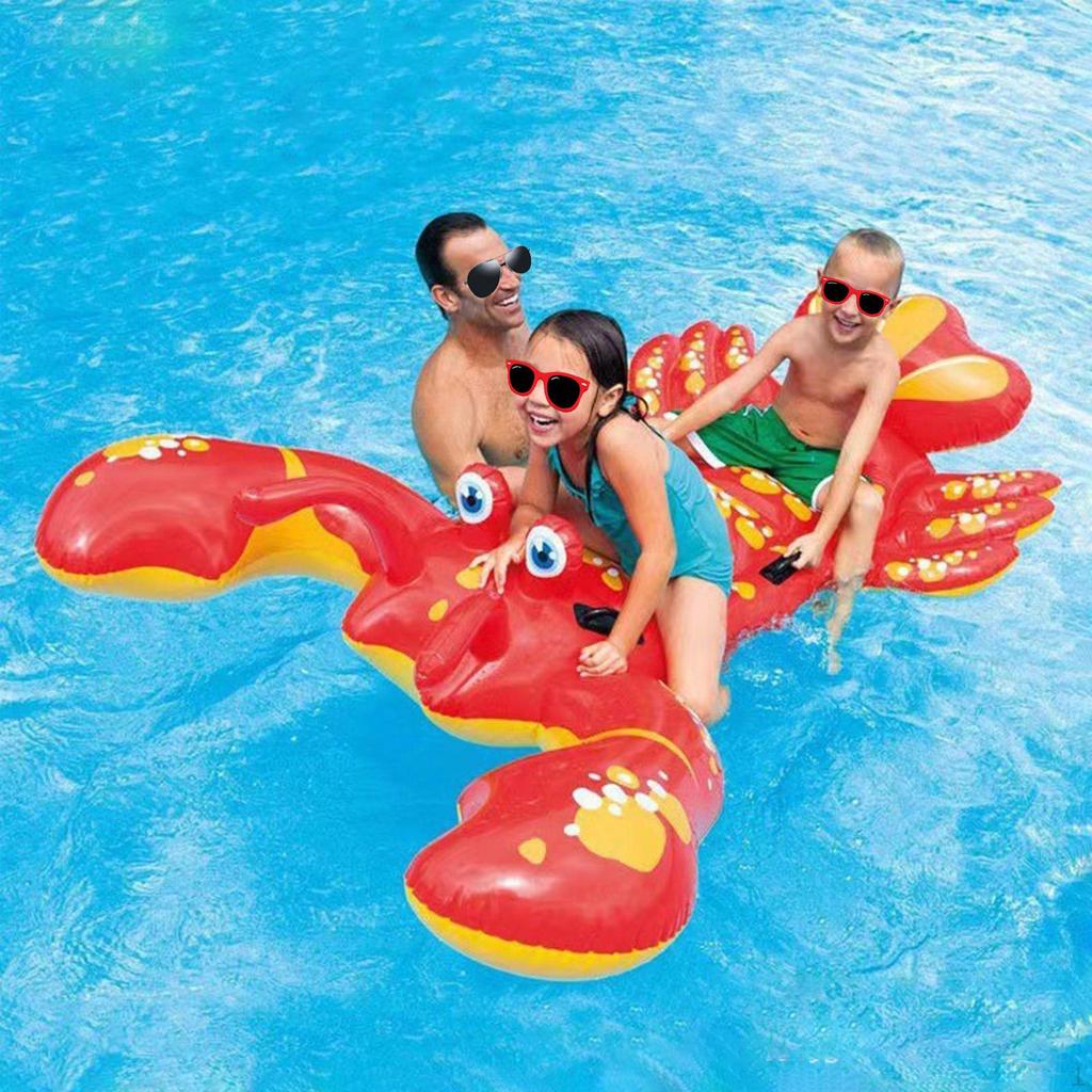 Inflatable Float Tube, Swimming Beach Ring Lounge for