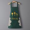 Kitchen Household Cooking Apron Men Women Oil-Proof Waterproof Fashion Coffee Overalls Apron Kitchen Accessorie Sleeveless Apron