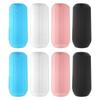 8pcs Travel Silicone Bottle Cover Reusable Elastic Leak Proof Bottle Sleeve For Toiletry Container Shampoo Shower Gel