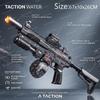 Simulated Firing and Recoil Electric Water Gun Toys Children Automatic Sensor Lights Water Pistol Outdoor Beach Kids Toy Gift