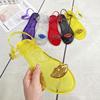New sandals sexy lips new fruit sandals women's non-slip PVC jelly flat sandals outside