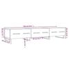 VidaXL Meuble TV gris béton 150x36x30 cm bois d'ingénierie 829176