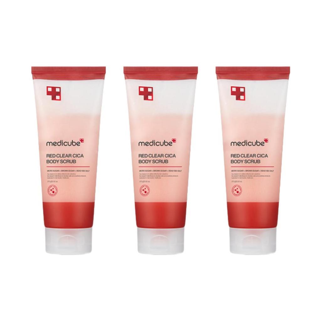 Medicube Red Clear Cica Body Scrub 270g (3 Options)