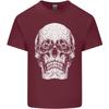 Old Unisex Skull With Glasses Gothic Biker Unisexs Light Cotton TShirt