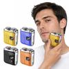 LED Display Electric Shaver Wet Dry Use Pocket Razor Mini Facial Hair Razor  for Home&Travel