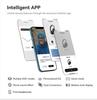 Oneodio Focus A6 -48dB ANC Wireless Bluetooth 6.0 Headphones Hybrid Active Noise Cancelling Over-Ear Headset with Mic Hi-Res APP