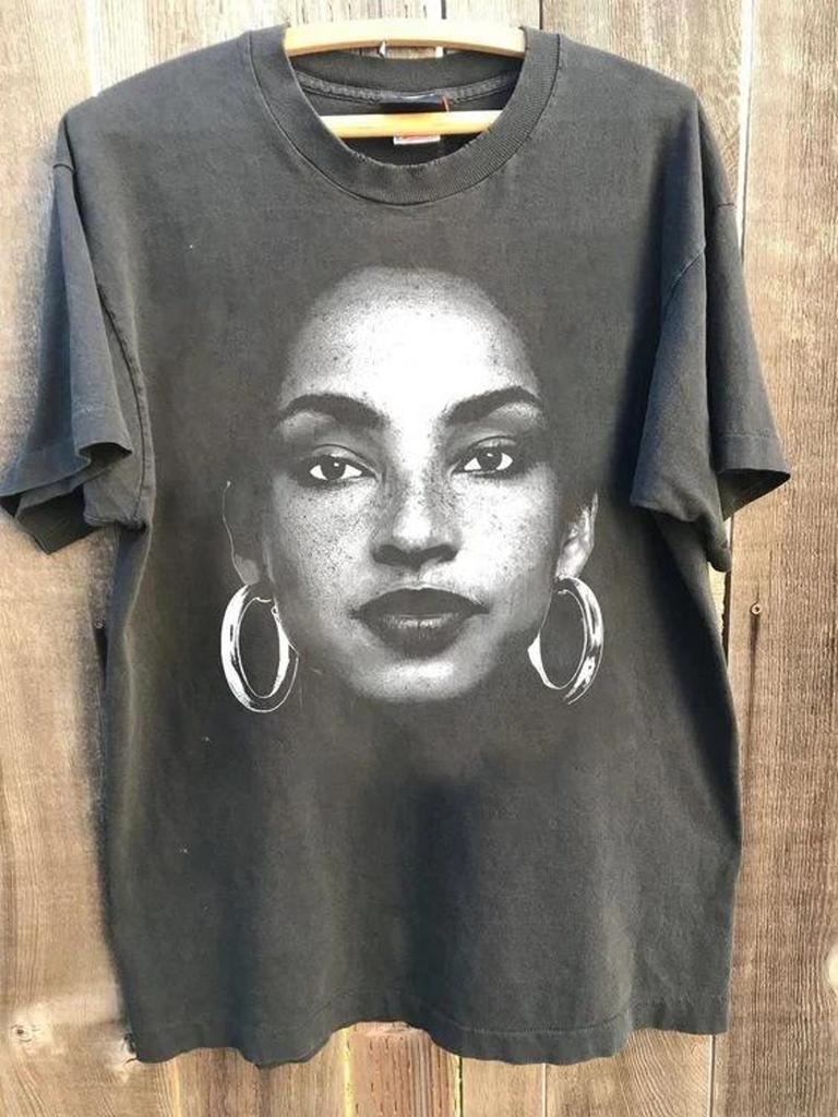 Vintage 90er Sade Adu T-Shirt, Sade Rap Hip Hop 90 Unisex Tee