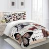 Red Wedding Rose Series Love Flower King Queen Twin Full Bedding Sets Single Double Bed Duvet Cover Set And 2 Pcs Pillow Cover