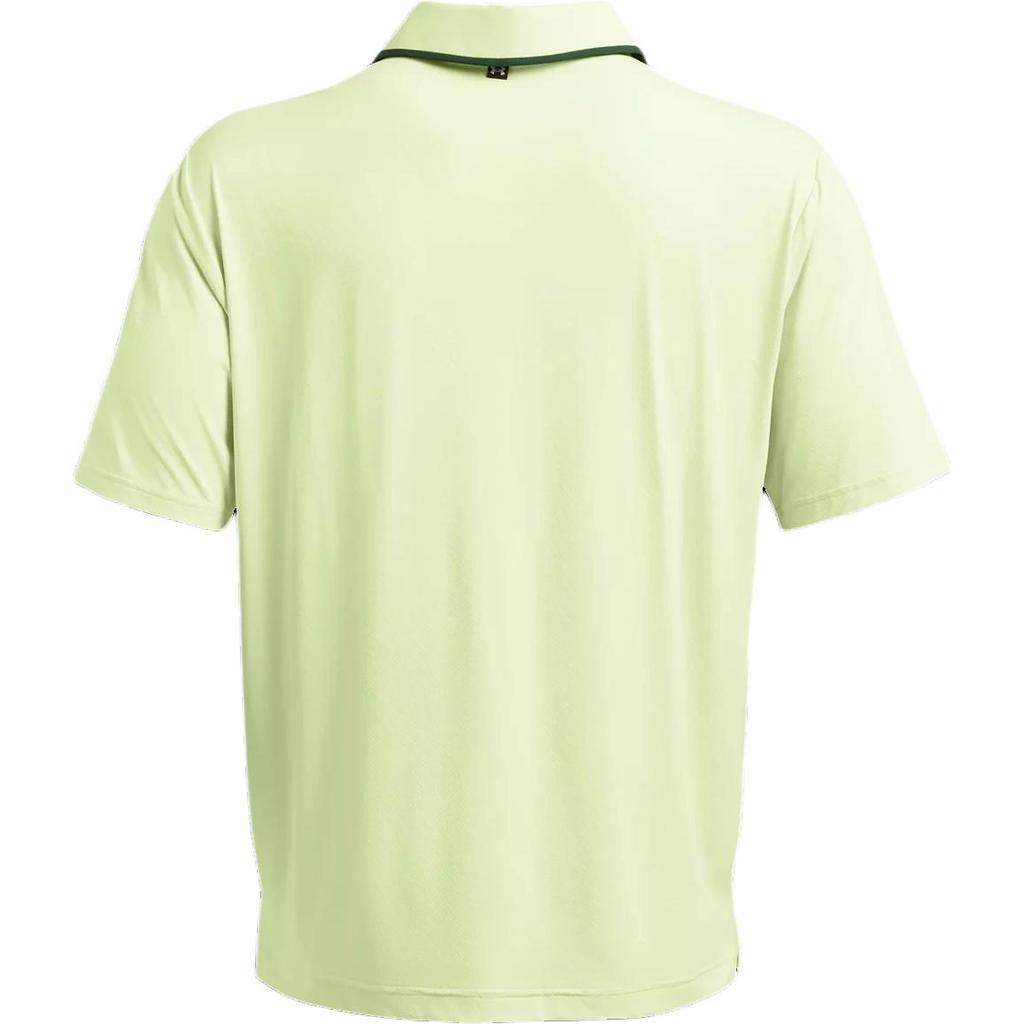Under Armour Drive Chill Golf Polo Shirt Men tops Vintage-Light-Green 1377364-383