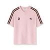 Geulapig Dove Track V-Neck Short Sleeve T-Shirt 4 Colors [Grsv_1502]