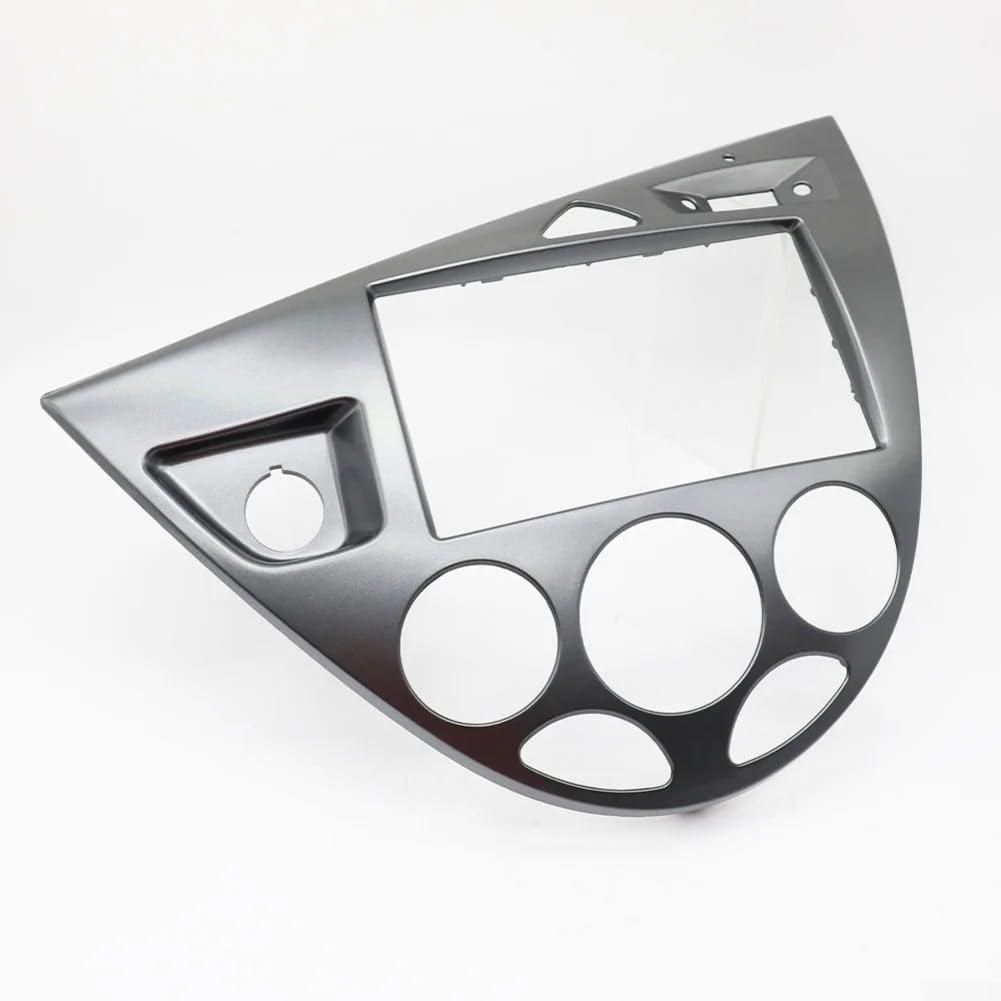 Audio-Visueller Modifikationsrahmen und Navigationspanel für europäische Ford Fiesta und Focus, Schwarz und Grau