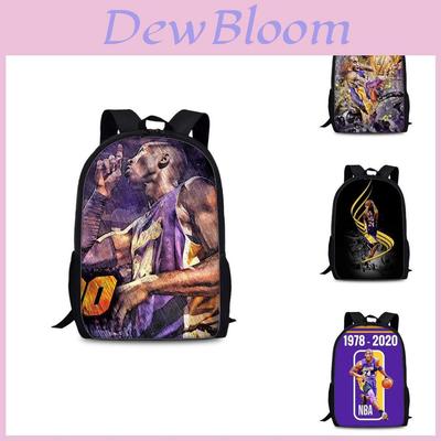 Kobe Bryant College Backpack With Nylon Material For Daily Use And Sports Activities